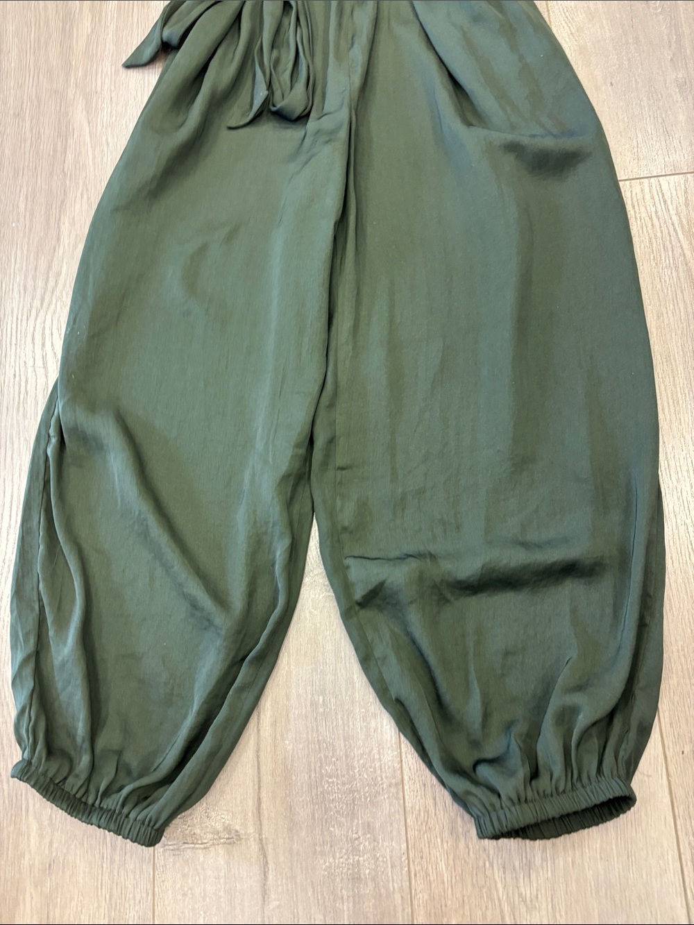 Anthropologie All in Favor Olive Green Jumpsuit - Picture 5 of 8